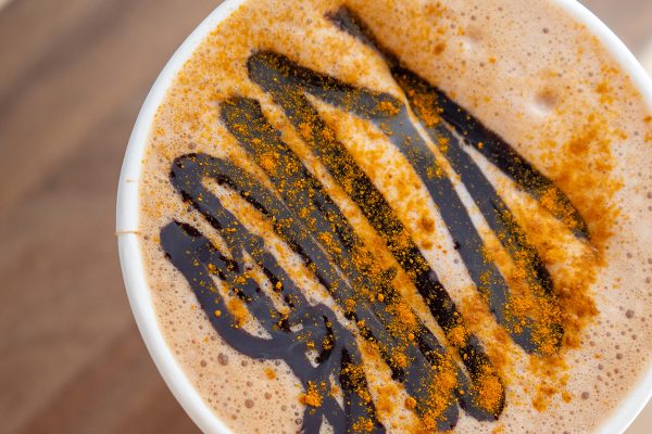 TruBru cup of Tumeric Mocha